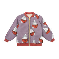 CHOCOLATE REVERSIBLE JACKET