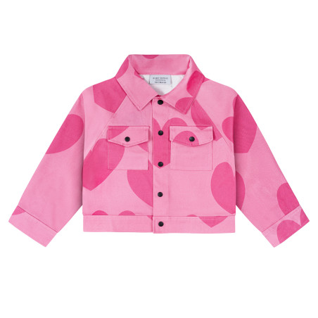 HEARTS PINK LIGHT JACKET