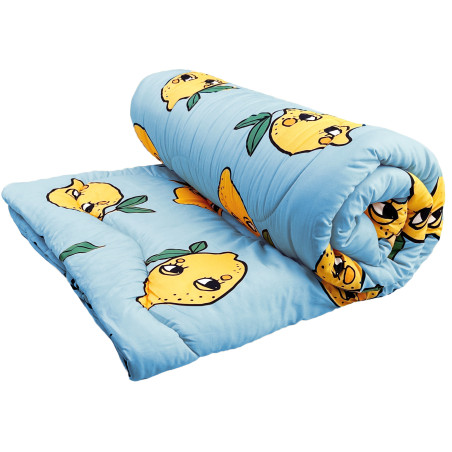 LEMON BLUE COMFORTER