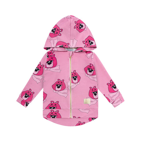 BEAR PINK HOODIE