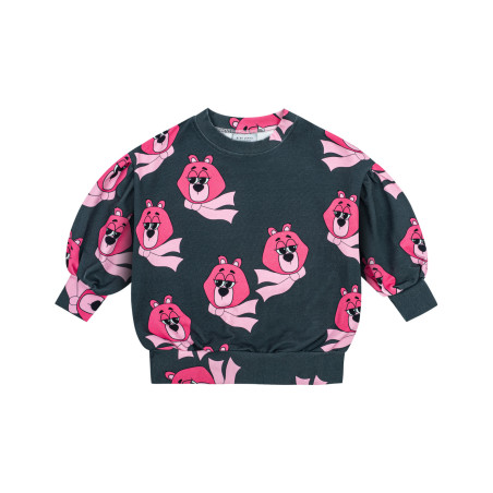 BEAR DARK PUFF SWEATSHIRT