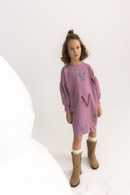 SKI PINK PUFF TUNIC