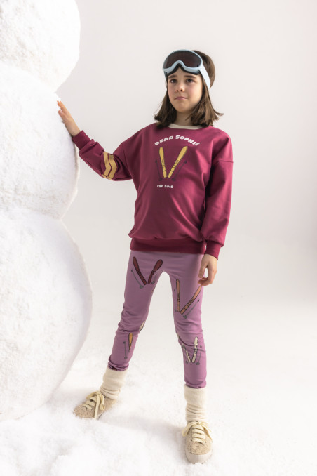 NARTY BORODOWE BLUZA OVERSIZE