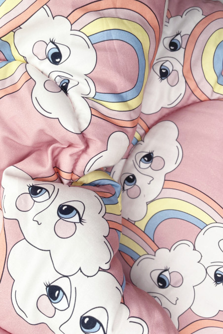RAINBOW PINK COMFORTER