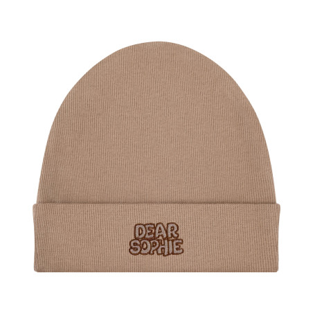 RIB BEIGE BEANIE
