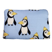 PENGUIN BLUE FLAT PILLOW