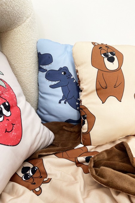 T-REX - PILLOW & LETTER FROM SANTA (XMAS EDITION)