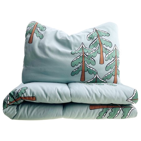 TREE FILLED BEDDING SET