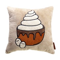 HOT CHOCOLATE DECORATIVE PILLOW