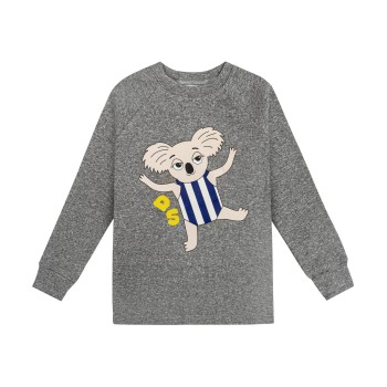 KOALA SZARY / LONGSLEEVE PRĄŻEK