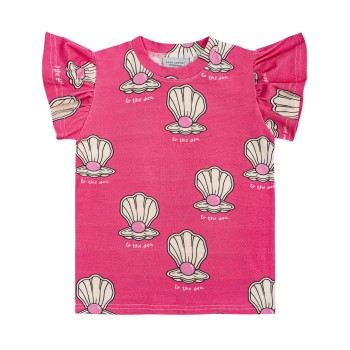 MUSZELKA RÓŻOWA / KOSZULKA ZE SKRZYDEŁKAMI