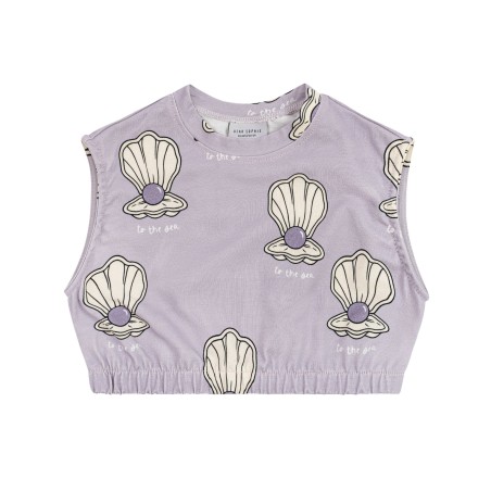 MUSZELKA FIOLETOWA / KRÓTKA KOSZULKA