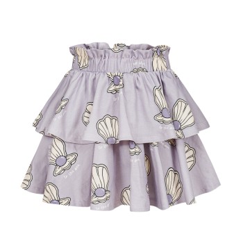 MUSZELKA FIOLETOWA / SPÓDNICA FALBANY