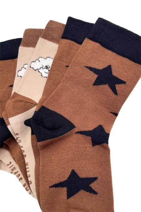 GWIAZDY SKARPETKI DWUPAK 31-35