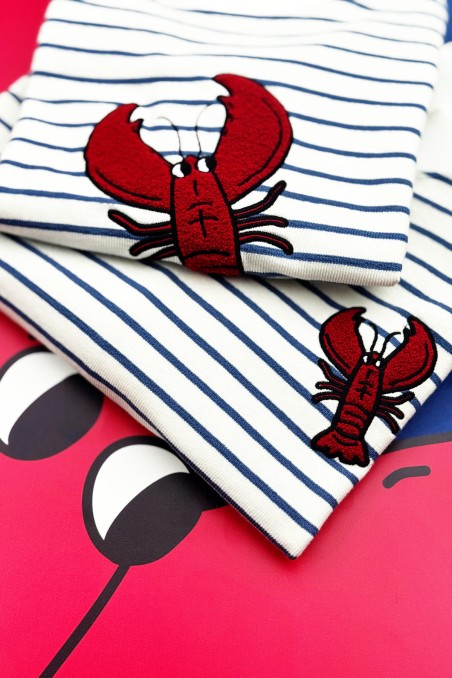 LOBSTER STRIPES SWEATSHIRT