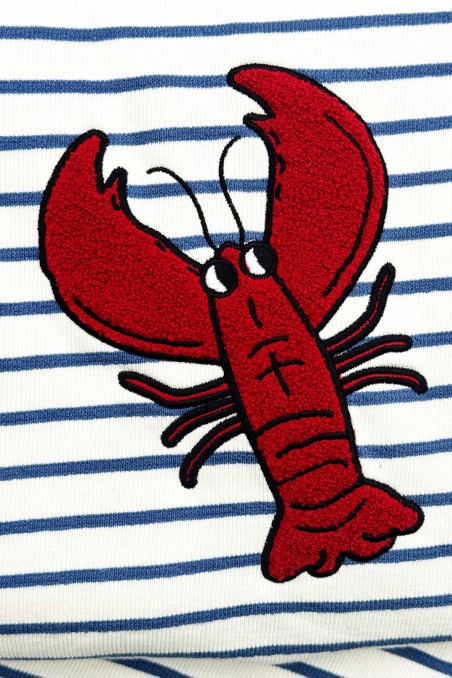 LOBSTER STRIPES SWEATSHIRT - FOR HER
