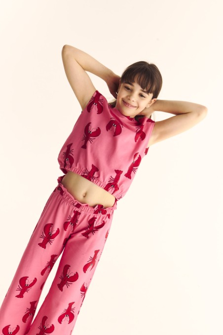 HOMAR RÓŻOWY / KRÓTKA KOSZULKA