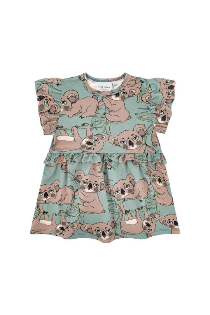 KOALA SEA-GREEN POM POM TUNIC