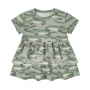 CROCODILE MINT WAVE TUNIC