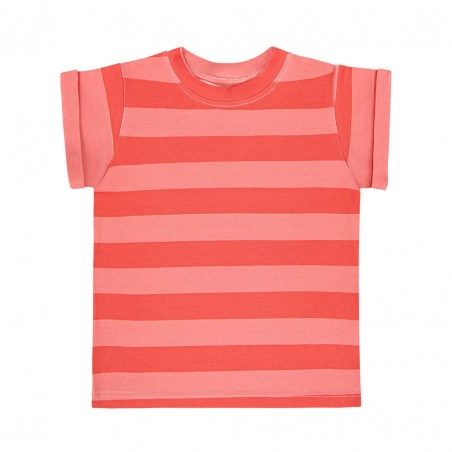 PASKI CZERWONE T-SHIRT SLIM