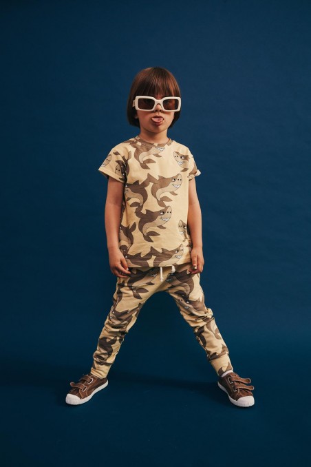 REKIN ŻÓŁTY T-SHIRT SLIM