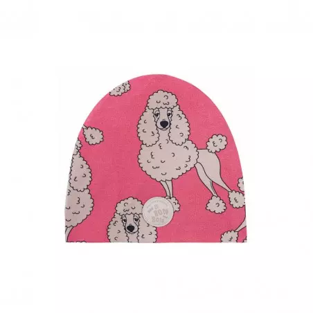 POODLE PINK BEANIE