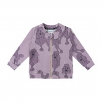 POODLE VIOLET BOMBER JACKET