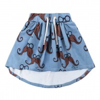 MUSTACHE BLUE MIDI SKIRT