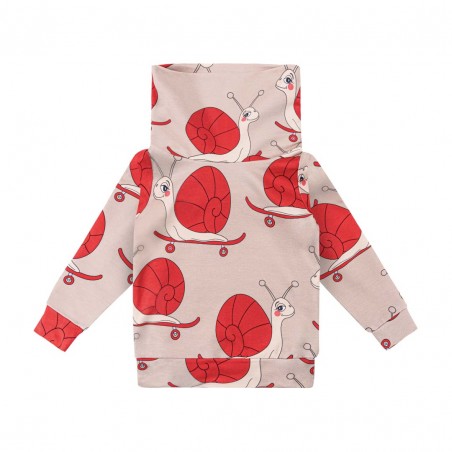 SNAIL LIGHT SNOOD SWEATSHIRT