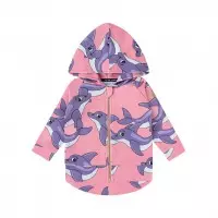 DOLPHIN PINK HOODIE