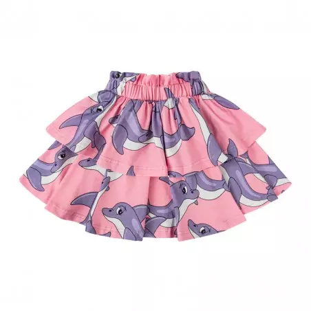 DOLPHIN PINK WAVE SKIRT