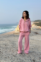Damska bluza z kapturem Hush Pink – DEAR SOPHIE