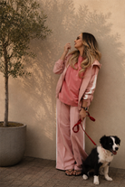 Damska bluza z kapturem Hush Pink – ujęcie 6