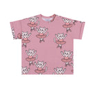 T-shirt dziecięcy oversize Baletnica Różowa – DEAR SOPHIE – ujęcie 1