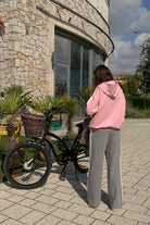 Damska bluza z kapturem Hush Pink – ujęcie 11