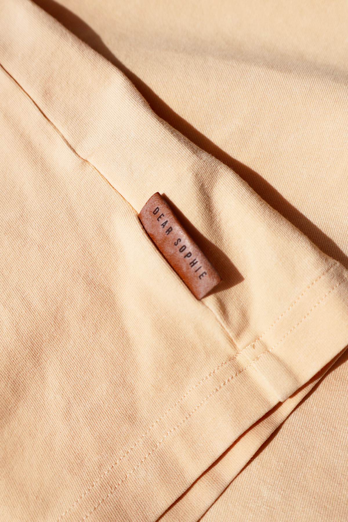 Damski t-shirt Washed Butter Yellow – ujęcie 12