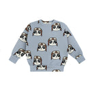 Bluza raglanowa dziecięca Panda Niebieska – DEAR SOPHIE – ujęcie 1
