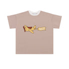 Luźny t-shirt dziecięcy Samolot – DEAR SOPHIE – ujęcie 1