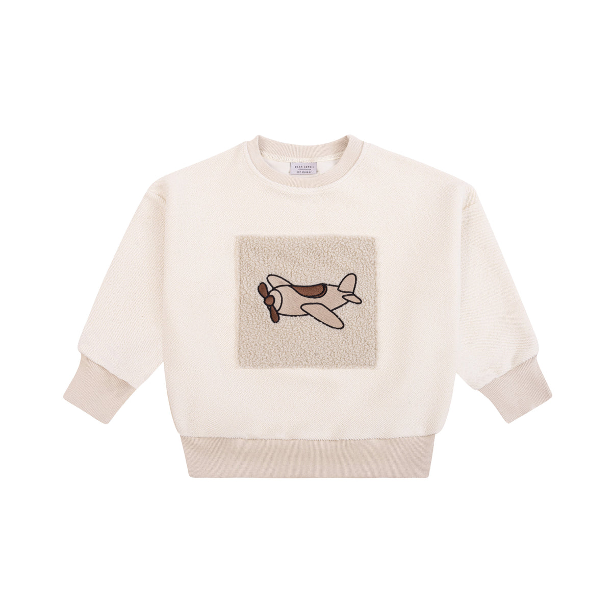 Bluza raglanowa dziecięca Samolot – DEAR SOPHIE – ujęcie 1