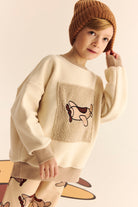 Bluza raglanowa dziecięca Samolot – DEAR SOPHIE – ujęcie 2