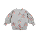 Bluza bufiasta dziecięca Baletki Szare – DEAR SOPHIE – ujęcie 1