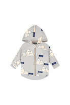 Bluza z kapturem na zamek dziecięca Everest Szary – DEAR SOPHIE