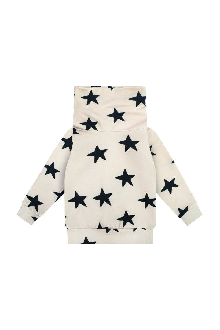 Bluza dziecięca z kominem Gwiazdy Jasne – DEAR SOPHIE