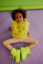 Legginsy dziecięce Kosmitek Elo Beż – ujęcie 2