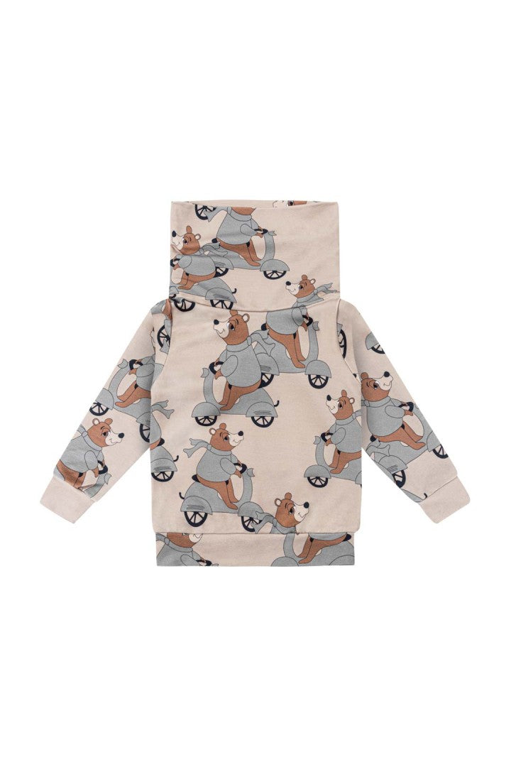 Bluza dziecięca z kominem Motomiś Jasny – DEAR SOPHIE
