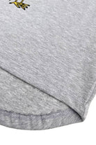 T-shirt dziecięcy oversize Orzeł Szary Melanż – ujęcie 5