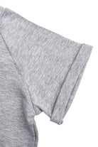 T-shirt dziecięcy oversize Orzeł Szary Melanż – ujęcie 4