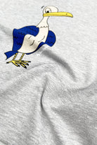 T-shirt dziecięcy oversize Orzeł Szary Melanż – ujęcie 2