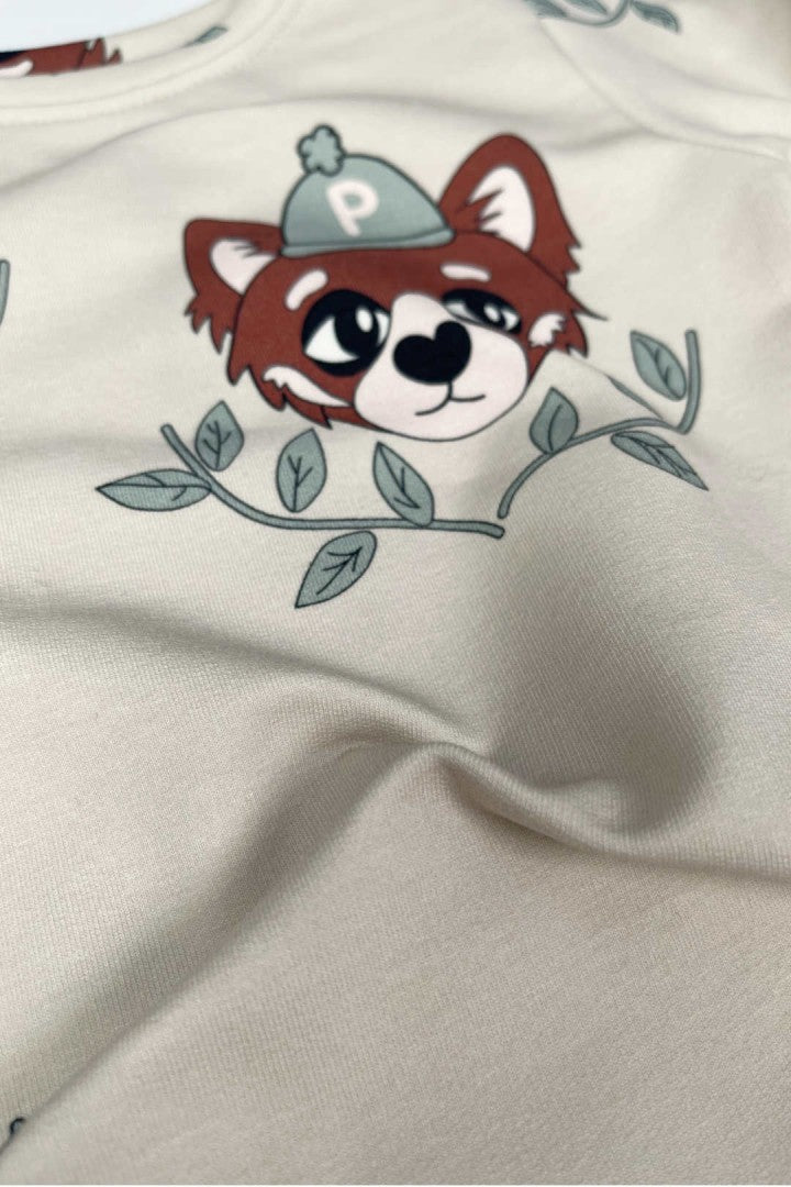 Sukienka dziecięca Panda Jasna – ujęcie 3