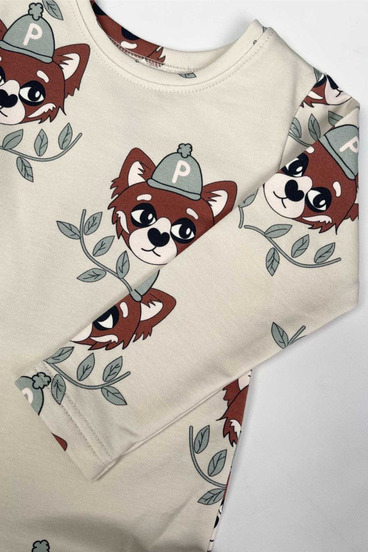 Sukienka dziecięca Panda Jasna – ujęcie 2